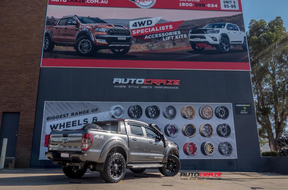 FORD RANGER HOSTAGE MATTE BLACK
